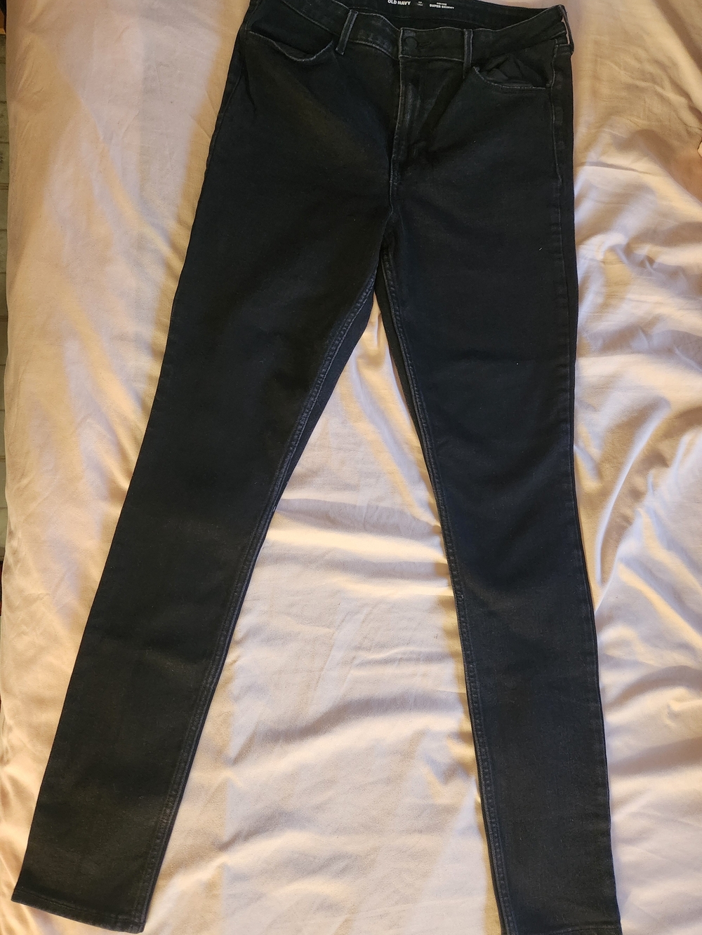Old Navy Women's Black Skinny Stretch Jeans